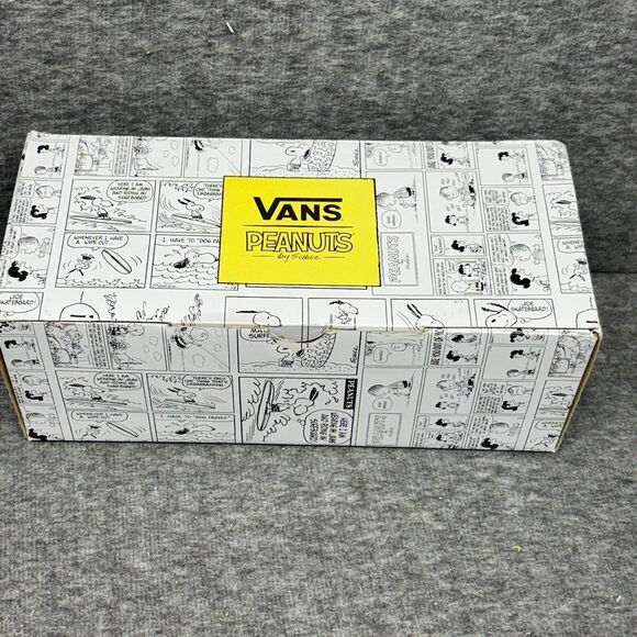 VANS PEANUTS PIG PEN BLACK SLIP ON SNEAKERS Men’s 8.5 Womens 10 Rare black 2017 - Picture 9 of 11